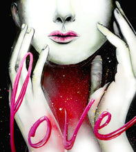 "Love"  by Josianne Fiset, Acrylic on Canvas