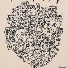 "Faceplant" by Sierra Cox, Acrylic on Canvas