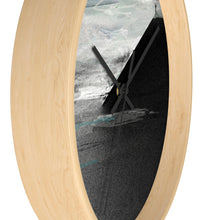 Surfer at Dusk Wall clock