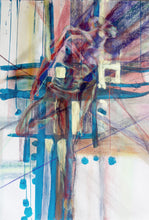“Dance Movement n.1” By Yader Marques, Mixed Media on French Paper