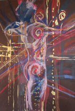 “Dance Movement n.3” By Yader Marques, Mixed Media on French  Paper