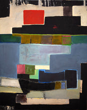 "Water Front" by John McCaw, Mixed Media on Canvas