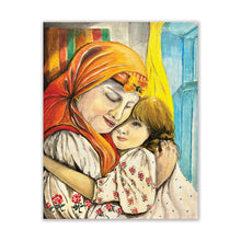 "Ukrainian Granny" by Daria Shugaieva, Oils on Canvas