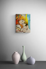 "Ukrainian Granny" by Daria Shugaieva, Oils on Canvas