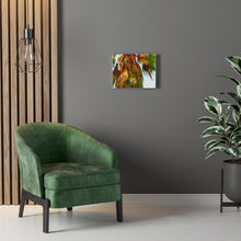 Palm Trees Beach Stretched Canvas