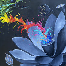 "Three Stages of Life" by Marcela DeCuir, Acrylic on Gallery Wrapped Canvas