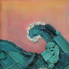 "North Beach" Collection : Trash Projex" by Heather Water, Mixed Media on Canvas