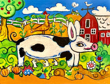 "Mom" by T.White, Acrylic on Wooden Panel