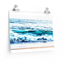 Ocean wave Beach Premium Matte horizontal posters