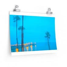 San Clemente Pier "Dusk" Premium Matte horizontal Paper