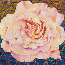 "Eternal Rose Spirit" by Madeena Shafiq, Oil and Acrylic on Canvas