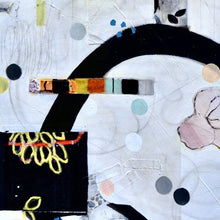 "Free Floating" by Ellen Dieter, Mixed Media on Canvas
