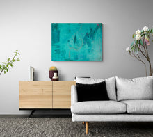 "Bioluminescence" by Emery Marczinko, Mixed Media on Canvas