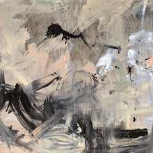 "F.O.G." by Eline Verheul, Charcoal, Acrylic, Tempera on Canvas