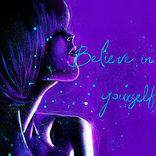 "Believe in Yourself" by Josianne Fiset, Acrylic on Canvas