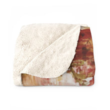 Laguna Abstract Art Sherpa Fleece Blanket