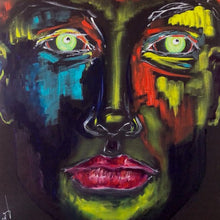 “Retribution” by Donna Hawley, Oil on Canvas