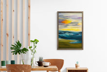 "Walking on the Sea Shore" by Fernanda Angulo, Acrylic on Canvas