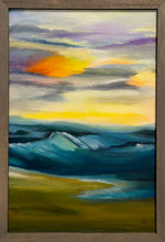"Walking on the Sea Shore" by Fernanda Angulo, Acrylic on Canvas