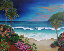“Beachcomber” by Ellen French, Acrylic on Canvas