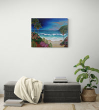 “Beachcomber” by Ellen French, Acrylic on Canvas