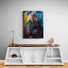 "Apollo" by Gabrielle Benot, Mixed Media on Canvas