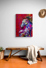 "Red" by Gabrielle Benot, Textured Giclée on Canvas