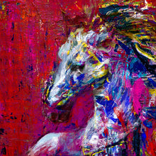"Red" by Gabrielle Benot, Textured Giclée on Canvas