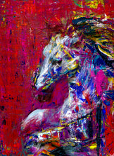"Red" by Gabrielle Benot, Textured Giclée on Canvas