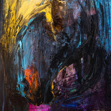 "Apollo" by Gabrielle Benot, Mixed Media on Canvas
