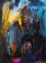 "Apollo" by Gabrielle Benot, Mixed Media on Canvas