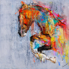 "Golden Boy" by Gabrielle Benot, Mixed Media on Canvas