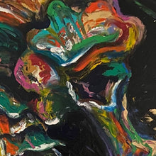 "Seahorse" by Louise Gasca, Acrylic on Canvas
