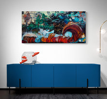"CO2 Rescue" by Nathan Paul Gibbs, Acrylic on Panel