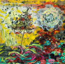 "All Flora No Fauna" by Nathan Paul Gibbs, Acrylic on Panel