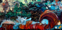 "CO2 Rescue" by Nathan Paul Gibbs, Acrylic on Panel