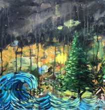 "The Lonely Swing" by Nathan Paul Gibbs, Acrylic on Panel