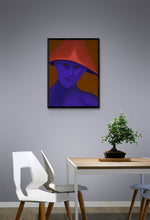 "Boy Blue" by Paul Michael Glaser, Digital Painting on Archival MOAB