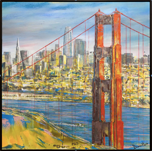  "Golden Moments" By Damien March, on Canvas
