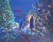 "Farewell" by Olga Grun, Oil on Canvas