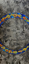 "Half Circle" by Christine Hausserman, Mixed Media on Metal