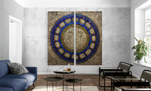 "2 Pieces" by Christine Hausserman, Diptych Mixed Media on Metal