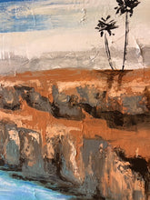 "Red Rock Twin Cliffs" by Christine Holder, Acrylic on Canvas