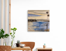 "Lighthouse at the Point " by Christine Holder, Acrylic on Canvas