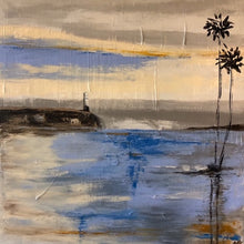 "Lighthouse at the Point " by Christine Holder, Acrylic on Canvas