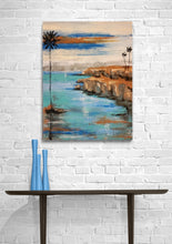 "Red Rock Twin Cliffs" by Christine Holder, Acrylic on Canvas