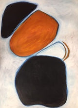 "Rolling Stones 1" By Assia Assameur, Mixed Media on High Quality paper