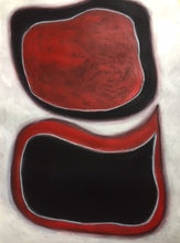 "Rolling Stones 2" By Assia Assameur, Acylic on High Quality Paper