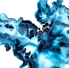 "Fluid No.2" By Cathrine Jonsson, Acrylic on Canvas