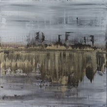 “Rapid Reflections” By Gandom Mizban, Acrylic on Canvas